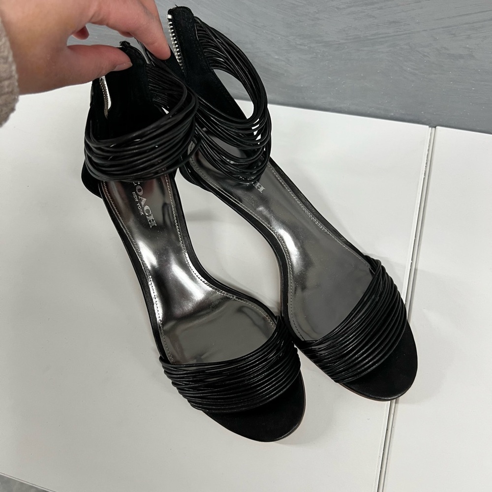 Strappy Black Sandals